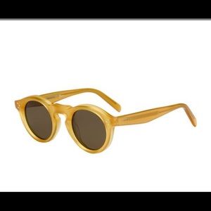 Celine Round Honey Yellow Sunglasses 41370/s $370